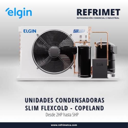 Unidad Condensadoras Elgin Copeland de la Linea Slim Flexcold